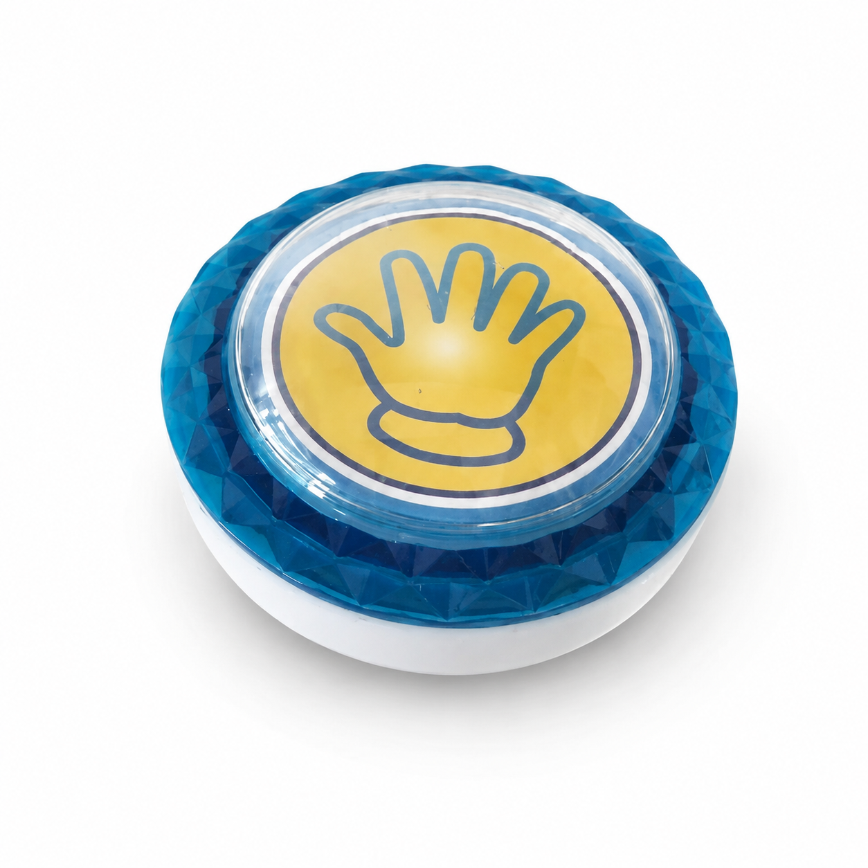 Illuminated Arcade Button with Hand Symbol