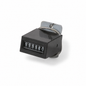6-Digit Electromechanical Counter — 5V or 12V DC