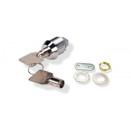 Tubular Cam Lock — 17 mm, 2 Keys